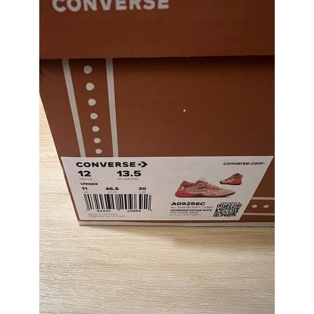 Converse All Star Pro BB Shift CX Mid GINGERBREAD Basketball‎ Sneaker Men's 12